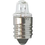 Pointed lens bulb for pocket lamps