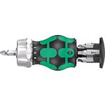 Bitschraubendreher-Set WERA® Stubby Kraftform Kompakt Stubby, 6-teilig, RA 4