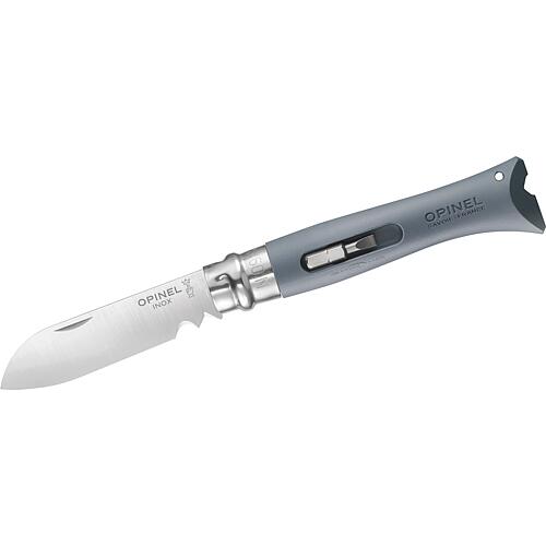 Pocket knife OPINEL 254327 No 09 DIY, stainless steel, grey handle