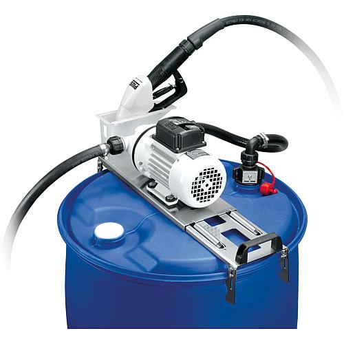 Electric barrel pump set Suzzara blue drum Standard 2