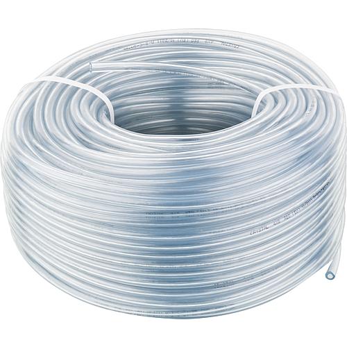 Transparent PVC hose 4 x 1.5 mm, 100m ring