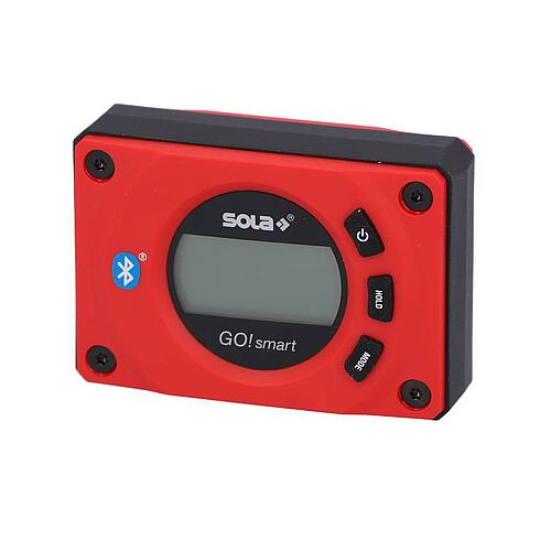 Inclinometer and clinometer Sola GO! SMART Digital with Bluetooth LxWxH = 80x55x27mm