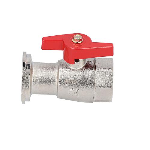 Pump flange ball valve DN 25 1” with butterfly handle PN 16