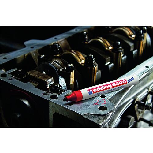 Permanent marker 8300 Anwendung 2