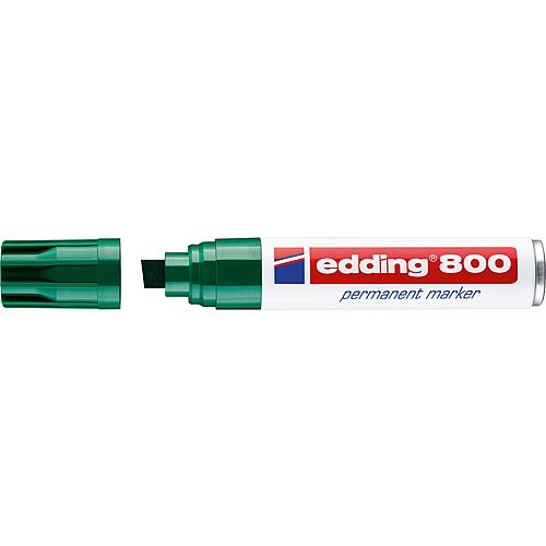 edding permanent marker 800 green Line width 4 - 12 mm Wedge tip