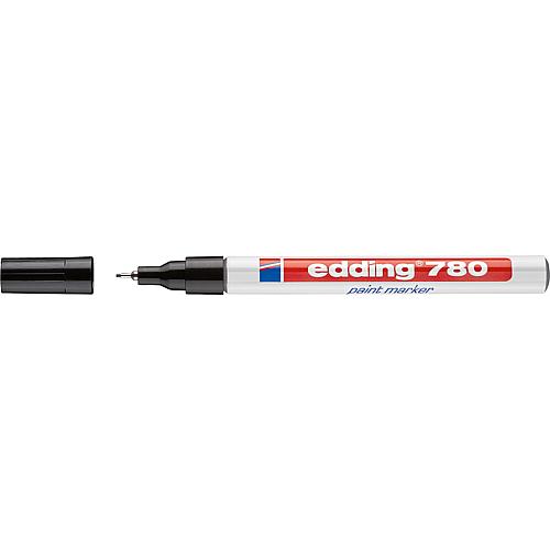 edding paint marker 780 black Line width 0.8 mm Plastic tip