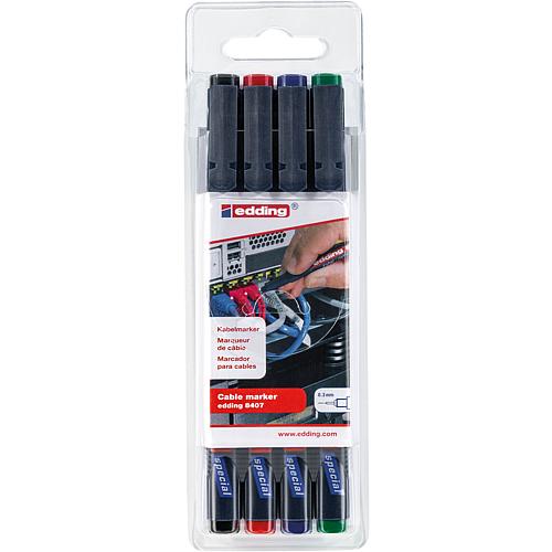 Kabelmarker-Set
edding® 8407 Anwendung 1