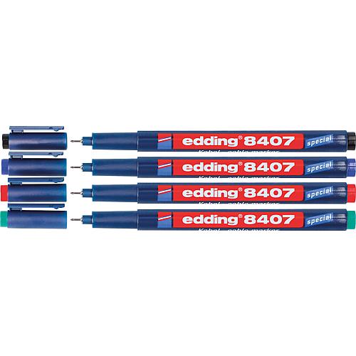 Marqeur 4 pcs, Edding 8407