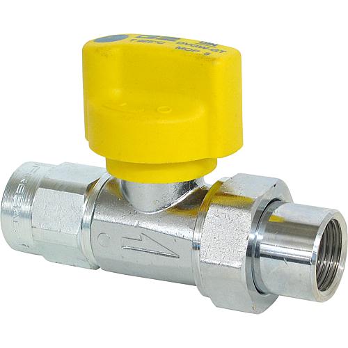 Connection ball valve for device connection Anwendung 1