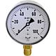 Capsule-type Bourdon tube pressure gauge ø 100 mm, DN 15 (1/2“) radial Standard 1