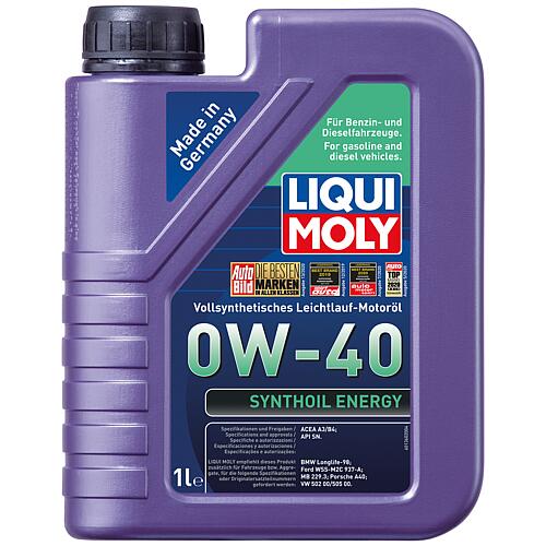 Engine oils Synthoil Energy SAE 0W-40 Standard 1