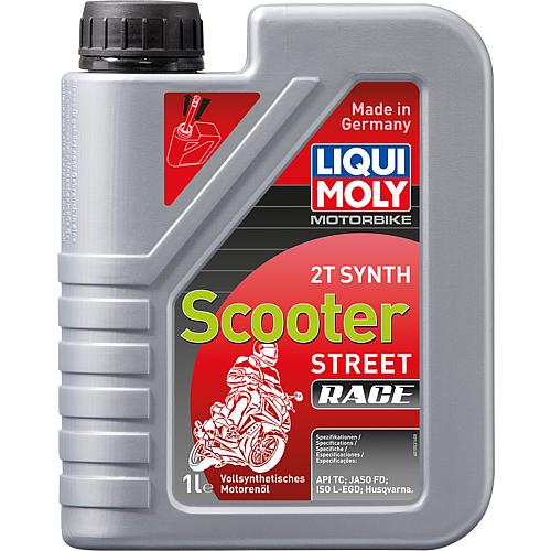 Motorbike engine oil 2T Synth Scooter Street Race Standard 1