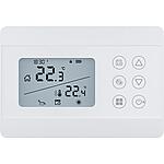 Thermostat d'ambiance Digital Imit Silver CR S, filaire