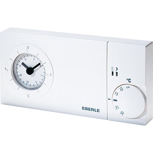 Thermostat à horloge easy 3 pw, horloge hebdomadaire, 3 fils avec sortie de minuterie