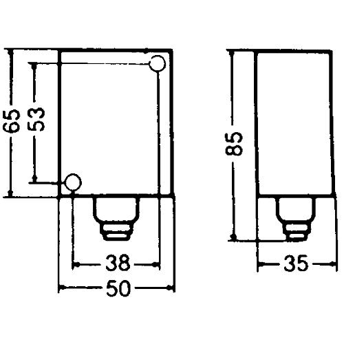 Capteur pour montage extérieur F 897 001