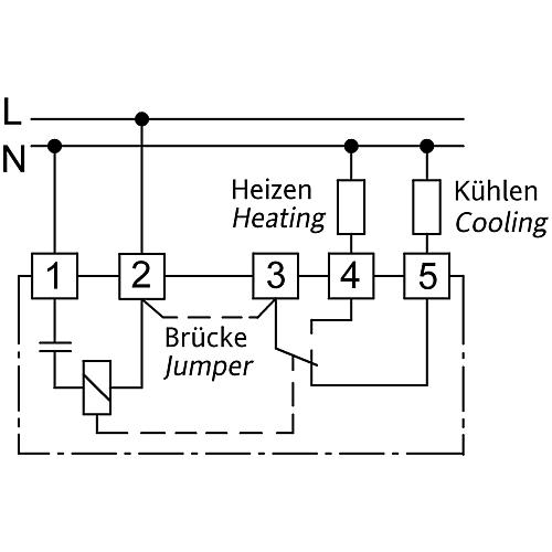 Feuchtraum-Temperaturregler AZT-A 524 510 Standard 2