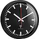 Wireless wall clock Sportschau Diameter: 250mm, black