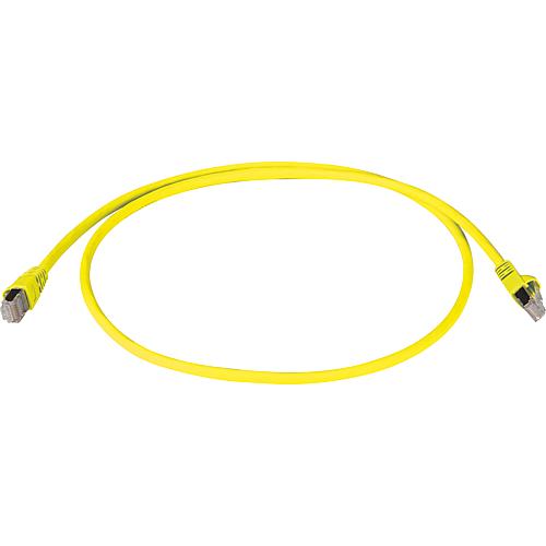 Patch cable Cat.6A(IEC) MP8 FS 500 LSZH-10.0 m, yellow