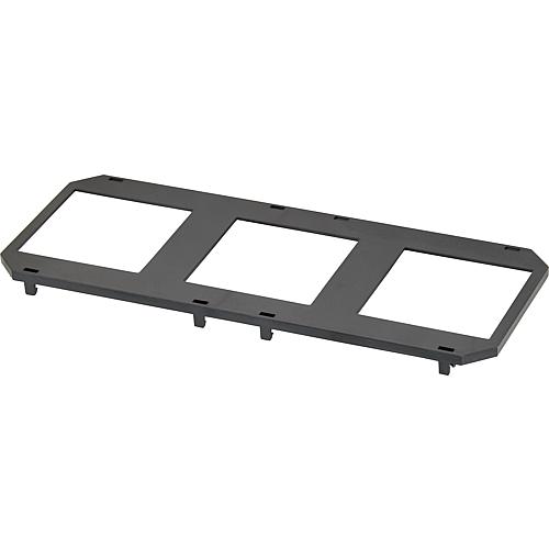Cover plates with data technology, 50 track holder for device casing Standard 2