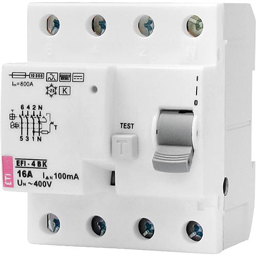 FI-Schalter EFI-4, Typ B, kurzzeitverzögert Standard 1