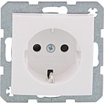 Earthed socket with increased contact protection, series S1