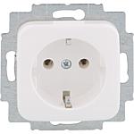 Flush-mounted earthed socket inserts series Reflex SI