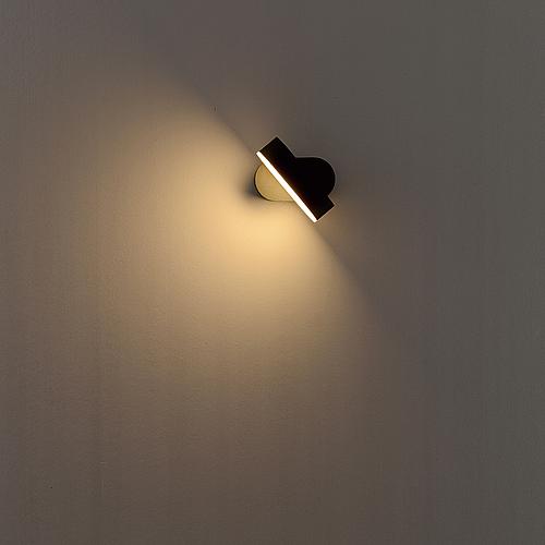 LED-Wand-Außenleuchte Oval