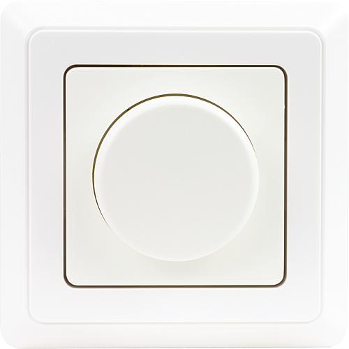 Flush-mounted rotary dimmer, 300 W Standard 1