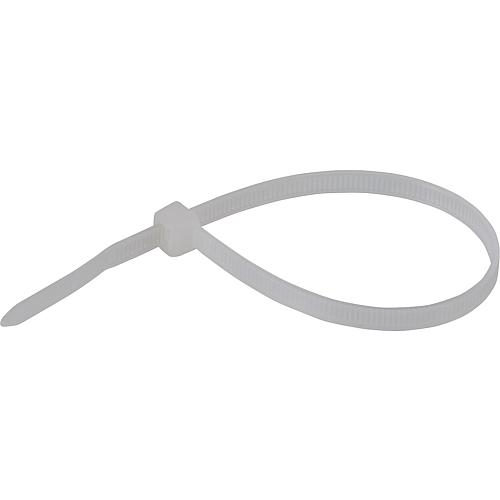 Standard cable ties, natural