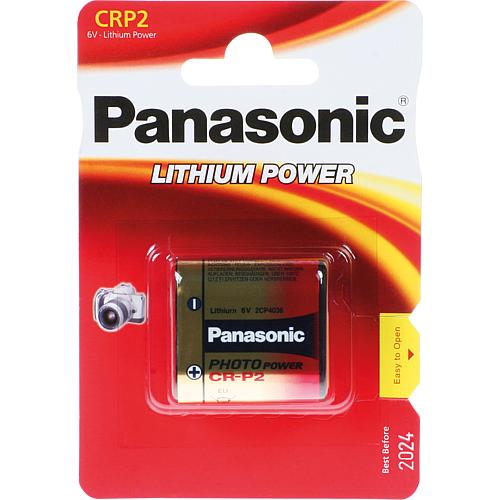Lithium battery CR-P2PEP, 6 V 34 x 19,5 x 36mm 1 off
