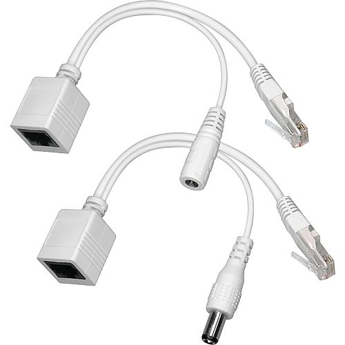 Stromeinspeisungs-Adapter für Netzwerkkabel