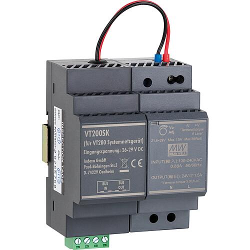 REG power supply unit (4HP) for video door intercom VT200