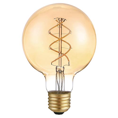 LED Deco/Vintage Ampoule E27, 5W, 250 lm, 1800K dimension Ø x h 95x140 mm