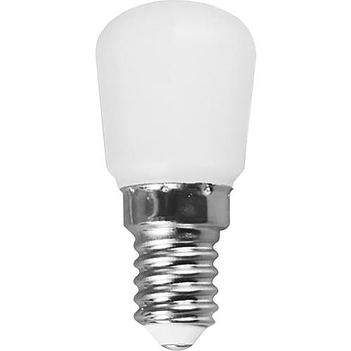 LED Kühlschrank-Leuchtmittel T26/E14, 2W, 145 lm, 2700K Maße Ø x H 26x62 mm