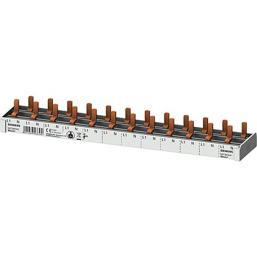 AFDD-Sammelschiene Stift, einpolig/N Standard 1