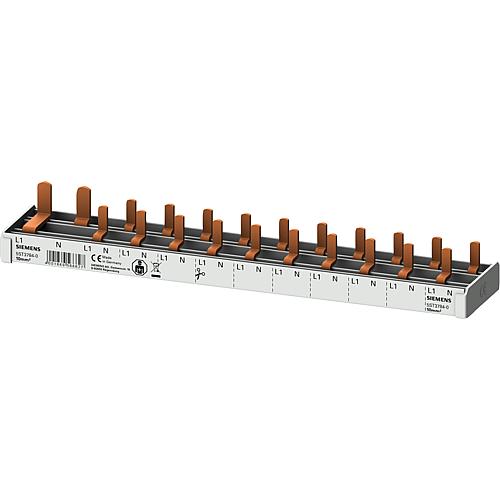 AFDD-Sammelschiene Stift, zweipolig/N Standard 1