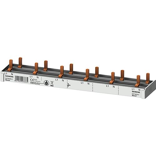 AFDD-Sammelschiene Stift, einpolig/N Standard 1