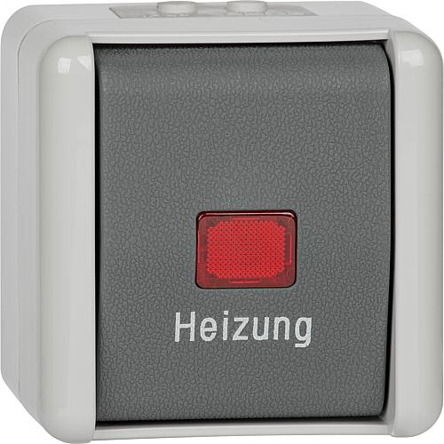 Surface-mounted emergency heating switch Standard 1