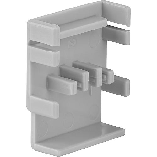 Endkappe für Phasenschiene 2 und 3-polig Anwendung 1