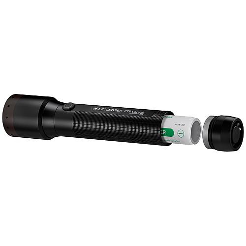 Akku-Taschenlampe Ledlenser P7R Core Anwendung 1