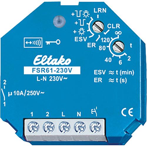 Wireless actuator impulse switch relay Eltako Standard 1
