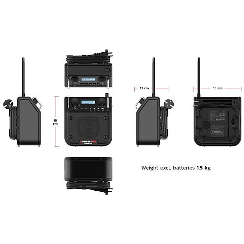 Building site radio Dabpro