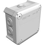 Wet room cable junction boxes, thermoplastic, T-series and accessories