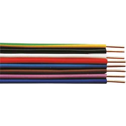Lignes de câblage, type H07V-U rigide, 450/750 V, 1,5 mm