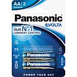 Panasonic accumulateurs EVOLTA, Mignon, AA