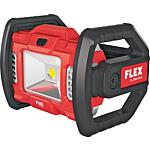 LED battery-powered construction spotlight Flex 18.0 V CL 2000 without battery and charger