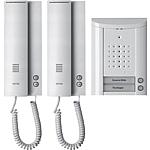 Door intercom system Ritto Entravox 2 res. unit, white/white