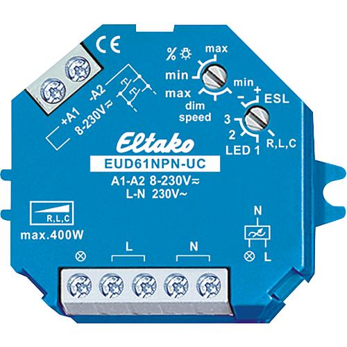 Eltako dimmer switch, EUD61NPN-UC