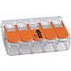 Connection terminals Wago, 6mm² 5-conductor terminal block type 221-615 PU=15 pcs.