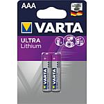 Batterie Varta Professional Lithium LR03 AAA Micro VPE= 2 Stück